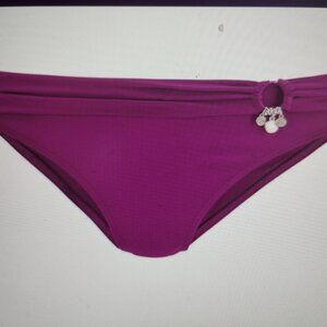 Fold Over Classic Bikini Bottom Size 10